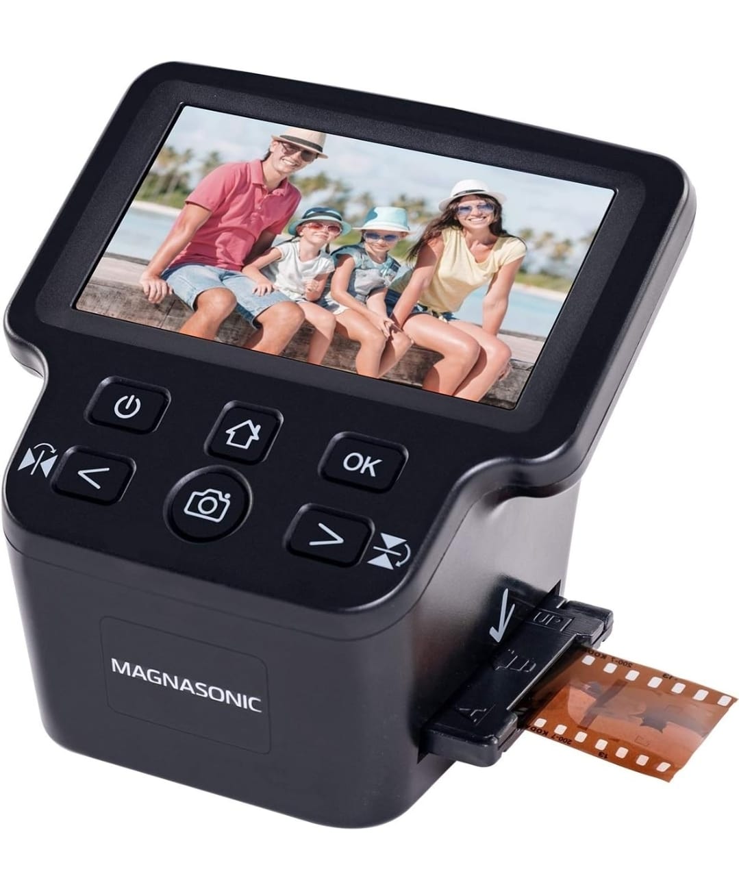 Magnasonic FS71 with Film and Family Photo