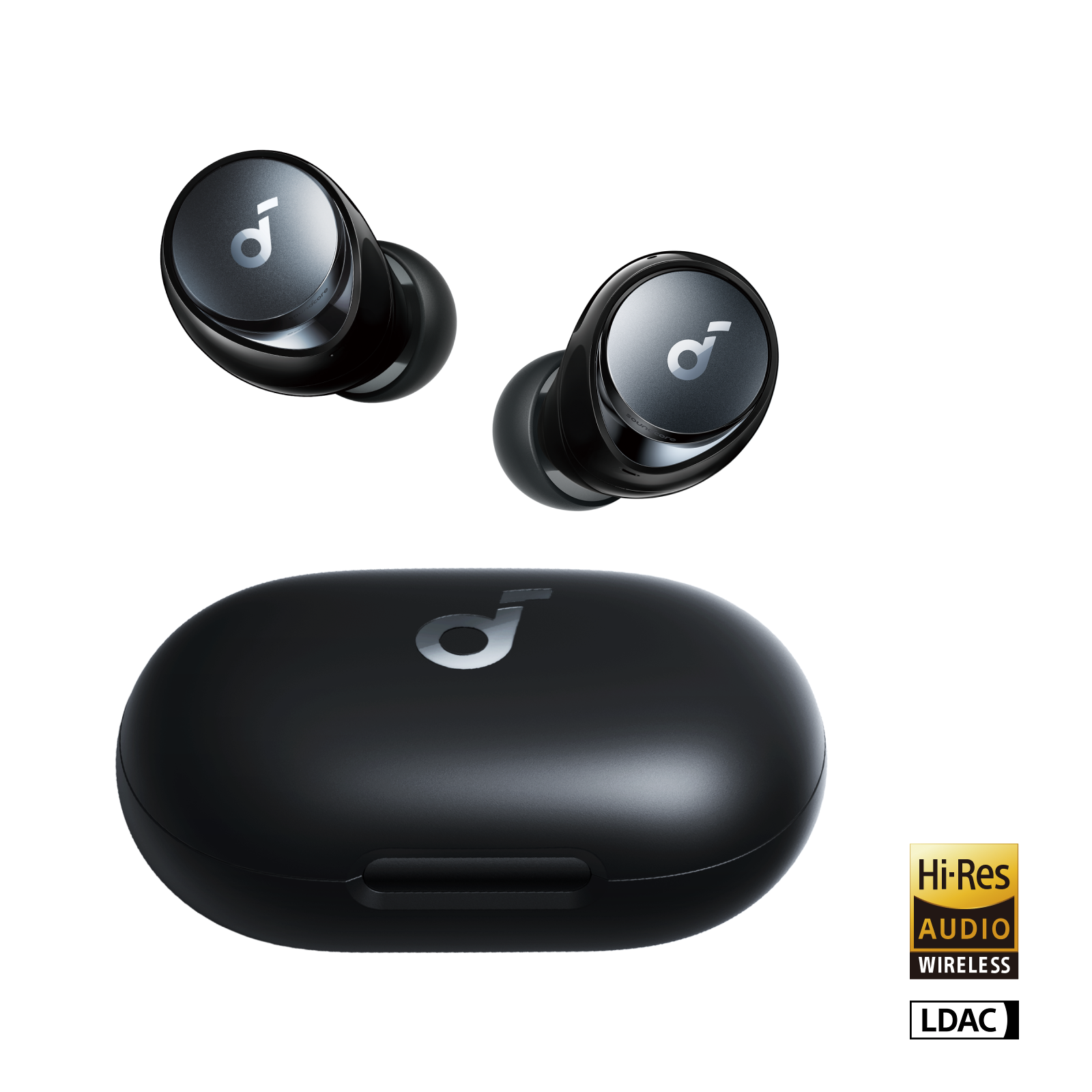 אוזניות Anker Soundcore Space A40 לבנות - מבט מלפנים